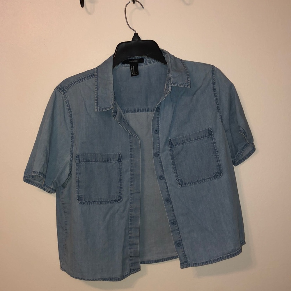 Denim Top
